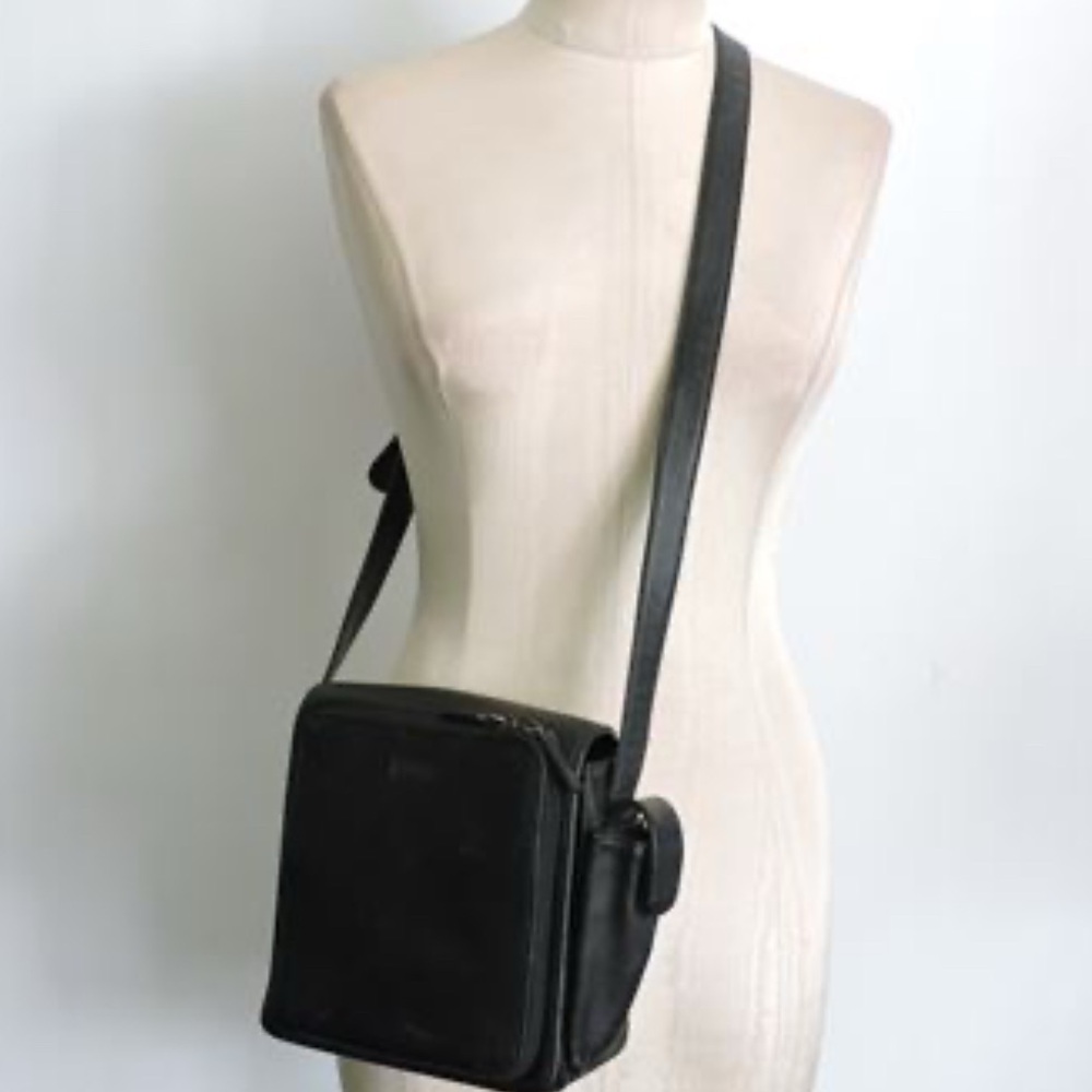 Vintage Roots Unisex Crossbody Mini Messenger Bag with Multiple Pockets/Storage - Picture 2 of 9